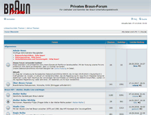 Tablet Screenshot of braunforum.com